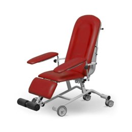 UBM FOZA BASIC MOBIL BORDOWY 18 Fotel zabiegowy z podnóżkiem, mobilny, z blatem