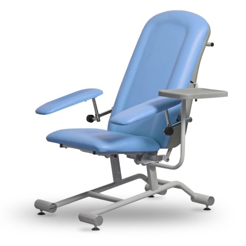 UBM FOZA BASIC NIEBIESKI 07 Multifunkcyjny fotel zabiegowy do pobrań i zabiegów