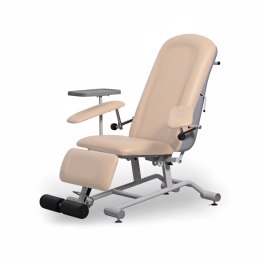 UBM FOZA BASIC PLUS BEŻOWY 03 Fotel zabiegowy z podnóżkiem, regulowany