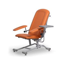 UBM FOZA BASIC POMARAŃCZOWY 17 Fotel zabiegowy wielofunkcyjny, regulowany