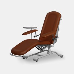 UBM FOZA DONA BRĄZOWY 09 Fotel zabiegowy, do dializ, pobierania krwi i chemioterapii