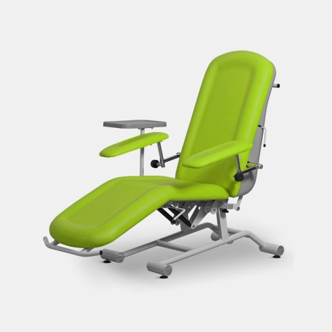 UBM FOZA DONA LIMONKOWY 20 Fotel zabiegowy, do dializ, chemioterapii, pobierania krwi