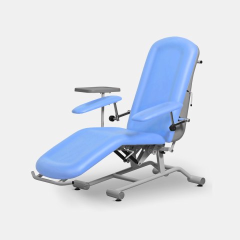 UBM FOZA DONA NIEBIESKI 07 Fotel zabiegowy, do dializ, chemioterapii, pobierania krwi