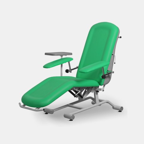 UBM FOZA DONA ZIELONY 21 Fotel zabiegowy, do dializ, pobierania krwi i chemioterapii