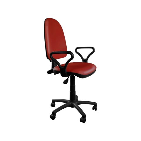 UBM KL-1 BORDOWY 18 Fotel lekarski, tapicerowany fotel medyczny z regulacją wysokości