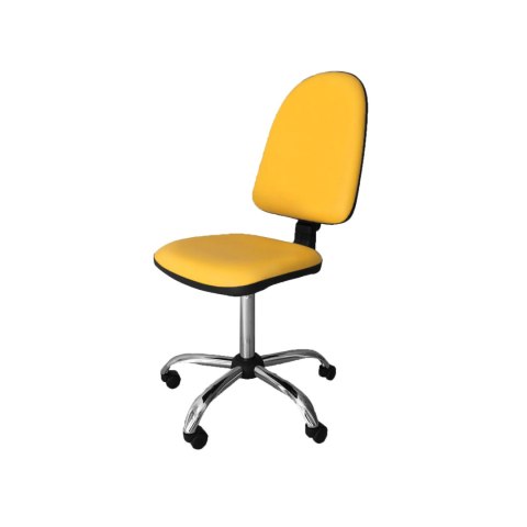 UBM KL-1 CHROM ŻÓŁTY 14 Fotel lekarski