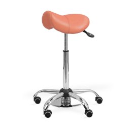 UBM MEDICA STS ŁOSOSIOWY 13 Taboret medyczny z nożną regulacją wys., tapicerowany