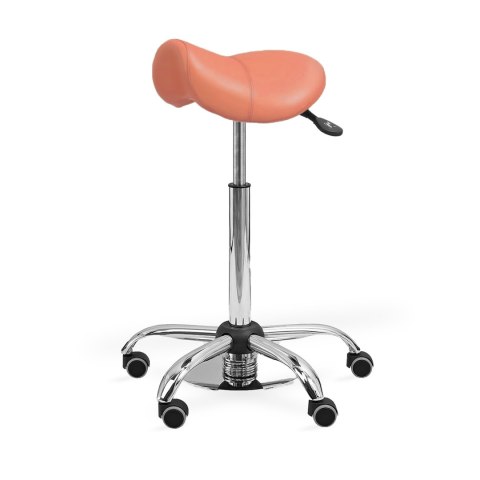 UBM MEDICA STS ŁOSOSIOWY 13 Taboret medyczny z nożną regulacją wys., tapicerowany