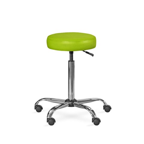 UBM LEKO LIMONKOWY 20 Taboret lekarski, regulowany, z miękkim siedziskiem