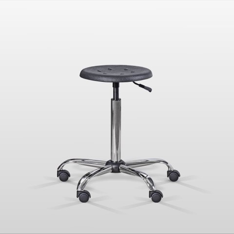 UBM T-POL CZARNY 10 Taboret lekarski, z regulacją gazową