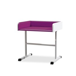 UBM SBN FUKSJOWY 19 Stolik pediatryczny do badań niemowląt, osłony, 960x750 mm