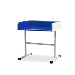 UBM SBN GRANATOWY 08 Stolik pediatryczny do badania niemowląt, osłony boczne