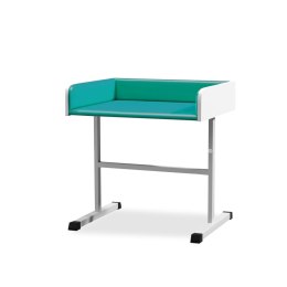 UBM SBN SELEDYNOWY 05 Stolik pediatryczny do badania niemowląt, osłony boczne