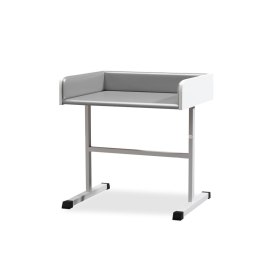 UBM SBN SZARY 16 Stolik pediatryczny do badania niemowląt, z osłonami, tapicerowane