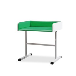 UBM SBN ZIELONY 21 Stolik pediatryczny do badania niemowląt, osłony plastikowe