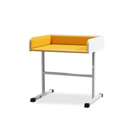 UBM SBN ŻÓŁTY 14 Stolik pediatryczny do badania niemowląt, z osłonami, tapicerowane