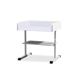 UBM SBN-P BIAŁY 01 Stół do badania niemowląt z półką, przewijak pediatryczny