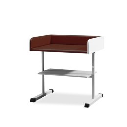 UBM SBN-P BRĄZOWY 09 Stół do badania niemowląt z półką, osłony, 960x750 mm