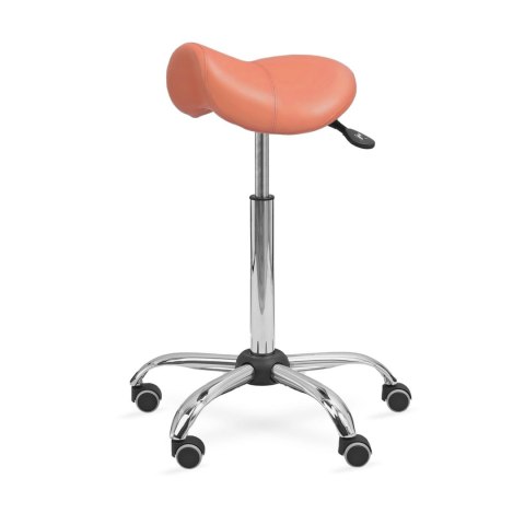 UBM ERGO STS ŁOSOSIOWY 13 Taboret medyczny, tapicerowany siodłowy, regulowany