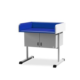 UBM SBN-S GRANAT 08 Stół do badania niemowląt z szafką, osłony boczne