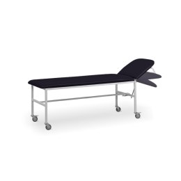 UBM SR-M CZARNY 10 Stół rehabilitacyjny, leżanka na kółkach z uchwytem na prześcieradło