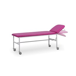 UBM SR-M FUKSJOWY 19 Stół rehabilitacyjny z kołami, długość 1880 mm