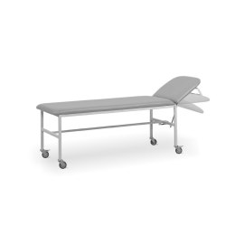 UBM SR-M SZARY 16 Kozetka lekarska z uchwytem i regulacją wezgłowia, 188×55 cm