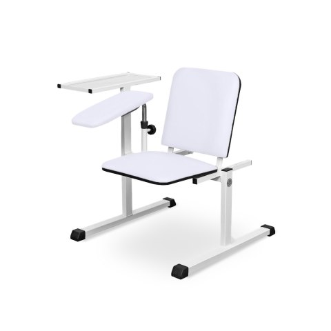 UBM ST-01 BIAŁY 01 Fotel do pobierania krwi, z reg.i podłokietnikami i oparciem