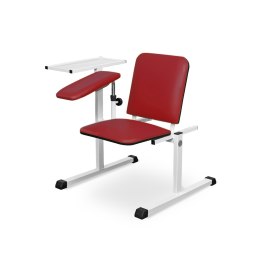 UBM ST-01 BORDOWY 18 Fotel do pobierania krwi, fotel z półką i zakresem regulacji