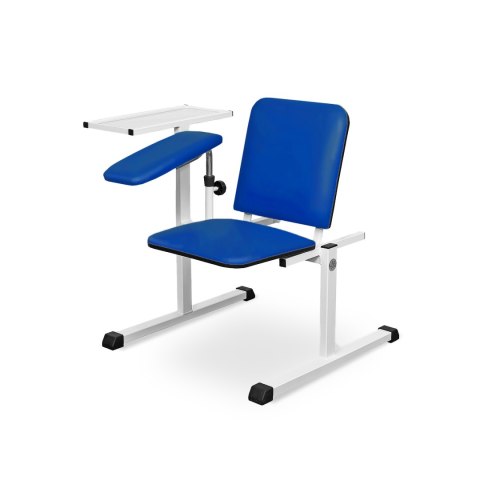 UBM ST-01 GRANATOWY 08 Fotel do pobierania krwi, tapicerowany, regulowany