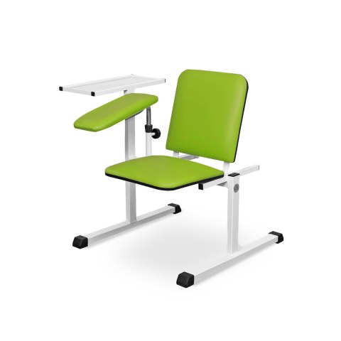 UBM ST-01 LIMONKOWY 20 Fotel do pobierania krwi, tapicerowany, regulowany