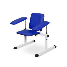 UBM ST-02 GRANATOWY 08 Fotel do pobierania krwi i iniekcji, regulowany