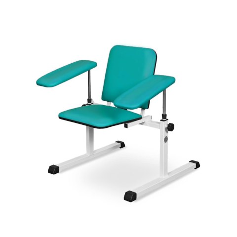 UBM ST-02 SELEDYNOWY 05 Fotel do pobierania krwi i iniekcji, regulowany