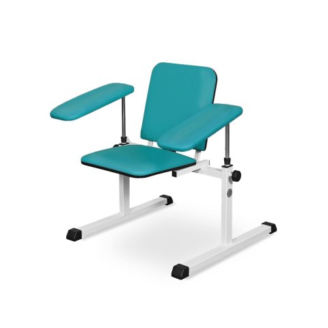 UBM ST-02 ZIELEŃ MEDYCZNA 06 Fotel do iniekcji i pobierania krwi z regulacją