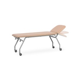 UBM STORE-M BEŻOWY 03 Leżanka medyczna mobilna, z kołami, stół rehabilitacyjny