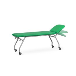 UBM STORE-M ZIELONY 21 Stół rehabilitacyjny mobilny, tapicerowany z otworem na twarz