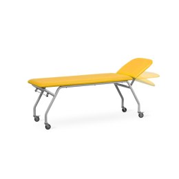 UBM STORE-M ŻÓŁTY 14 Stół rehabilitacyjny mobilny, kozetka lekarska