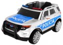 Auto SUV Policja na akumulator dla dzieci + Syreny + Światła + Megafon + Pilot