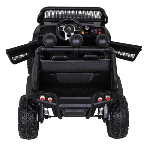 Mercedes Benz Unimog dla dzieci Czarny + Terenowy 4x4