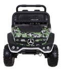 Mercedes Benz Unimog dla dzieci Lakier Moro + Napęd 4x4 + Pilot + Bagażnik + Wolny Start + Radio MP3 + LED