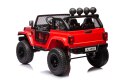 Auto terenowe OFF-ROAD 3.0 dla dzieci Czerwony + Pilot + Wolny Start + Pasy + Audio LED