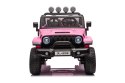 Auto terenowe OFF-ROAD 3.0 dla dzieci Różowy + Pilot + Wolny Start + Pasy + Audio LED