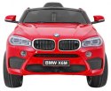 BMW X6M Elektryczne Autko dla dzieci, Czerwony SUV + Pilot