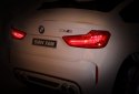 BMW X6M XXL dla 2 dzieci Biały SUV + Pilot + Ekoskóra
