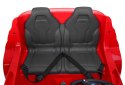 BMW X6M XXL dla 2 dzieci Czerwony SUV + Pilot + Ekoskóra