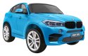 SUV BMW X6M XXL dla 2 dzieci Lakier Niebieski + Pilot