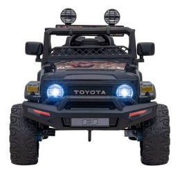 Toyota FJ Cruiser dla dzieci Czarna terenówka + Pilot