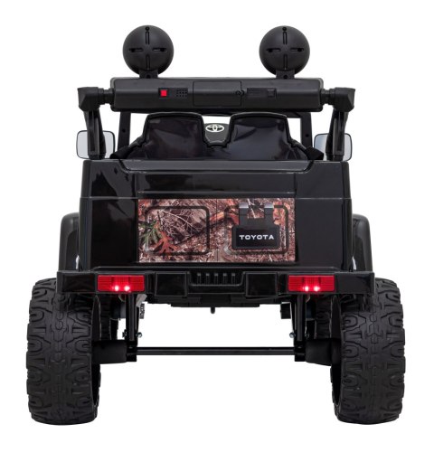 Toyota FJ Cruiser dla dzieci Czarna terenówka + Pilot