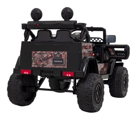 Toyota FJ Cruiser dla dzieci Czarna terenówka + Pilot