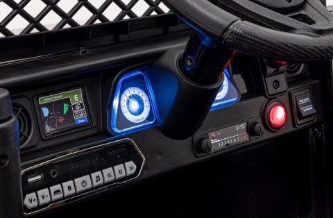 Toyota FJ Cruiser dla dzieci Czarna terenówka + Pilot